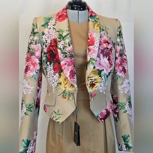 Prada Tan/Camel Midi Sleeveless Dress Women's Size S, NWT, Versatile, Cotton - Picture 4 of 9